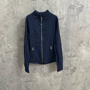 Lululemon Athletica Deep Ocean Blue Yoga Jacket